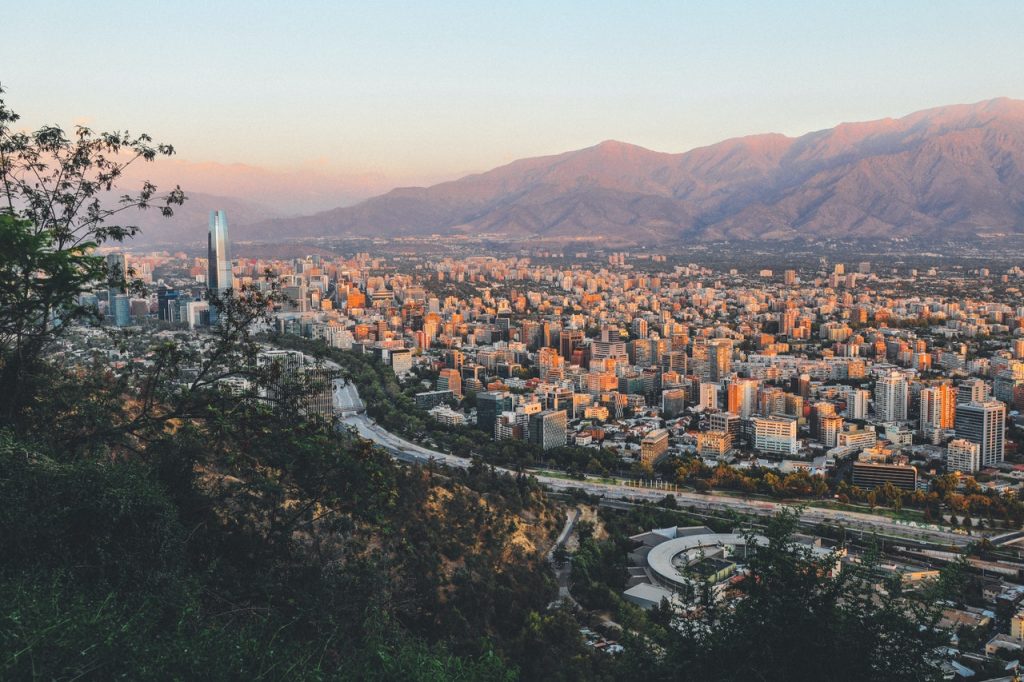 Santiago de Chile, city panorama
