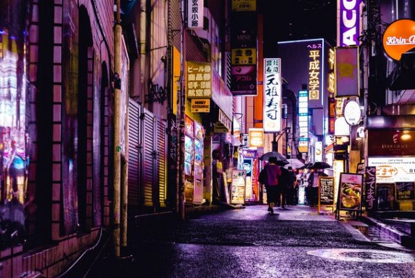 A vibrant Japanese city for freelance writers.